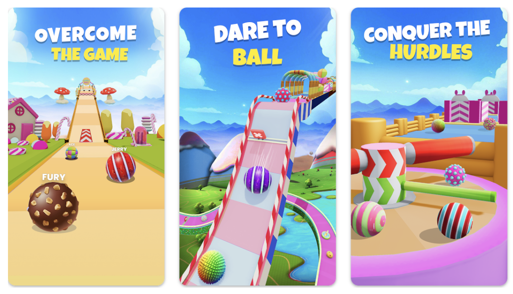 Candy Ball Run – Rolling Games: Swipe, Roll & Conquer the Tracks